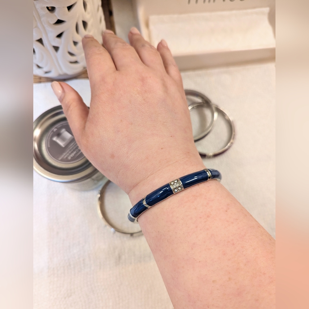 NWT Stackable Enamel Bangles by Christopher & Banks, CJBanks - Picture 5 of 10